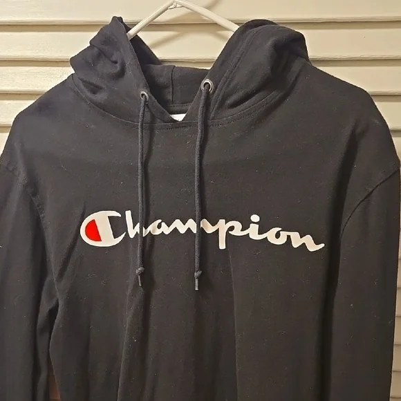 Champion Logo Long Sleeve Shirt Size M - Picture 9 of 9